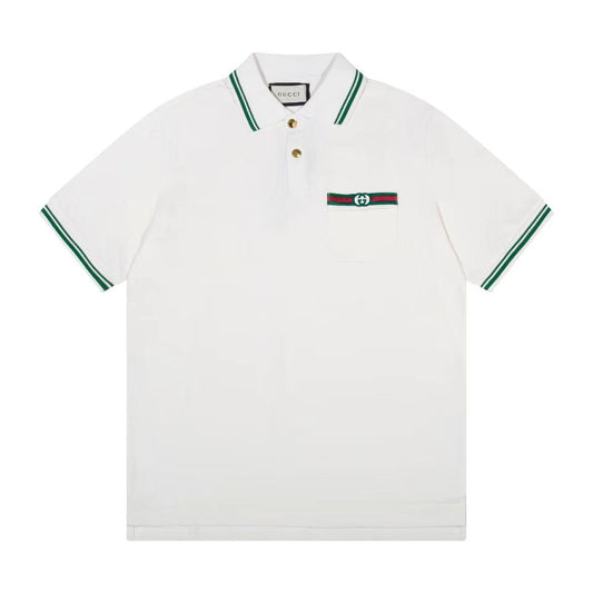 2024 Classic Embroidered Logo Polo Shirt